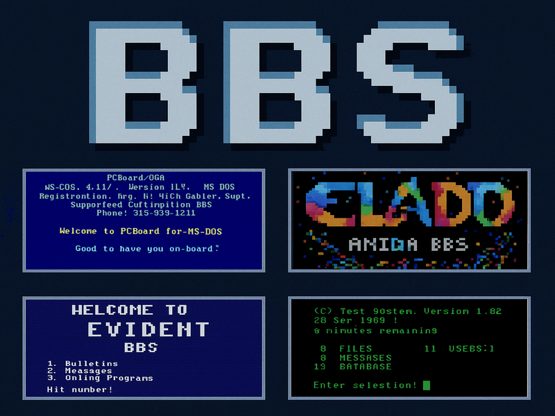 BBS y home computers